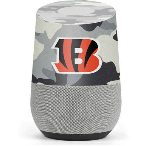 NFL Cincinnati Bengals Camo Google Home Skin