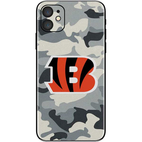 NFL Cincinnati Bengals Camo iPhone 11 Skin