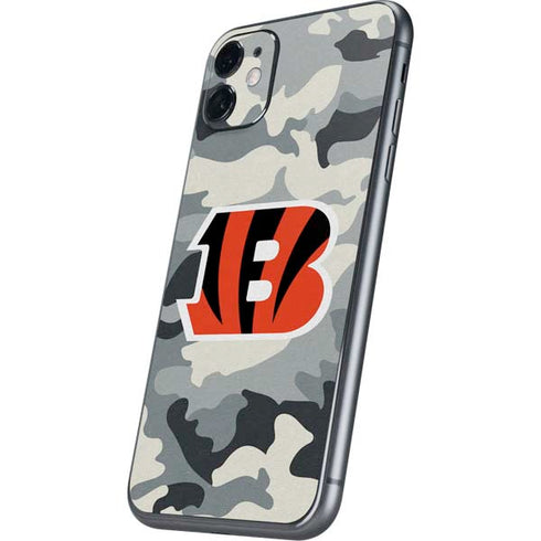 NFL Cincinnati Bengals Camo iPhone 11 Skin