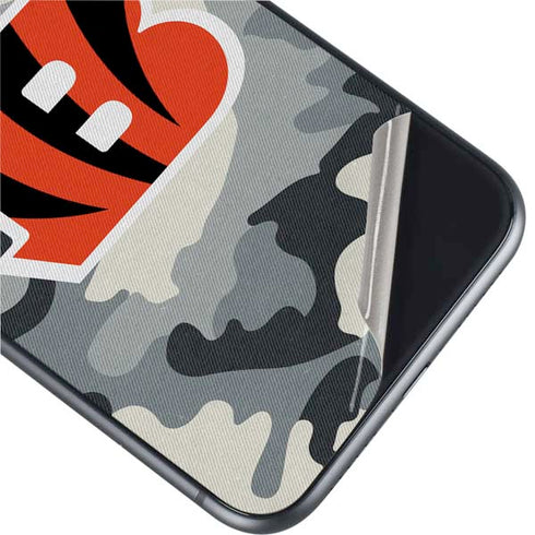 NFL Cincinnati Bengals Camo iPhone 11 Skin