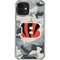 NFL Cincinnati Bengals Camo iPhone 12 Mini Clear Case