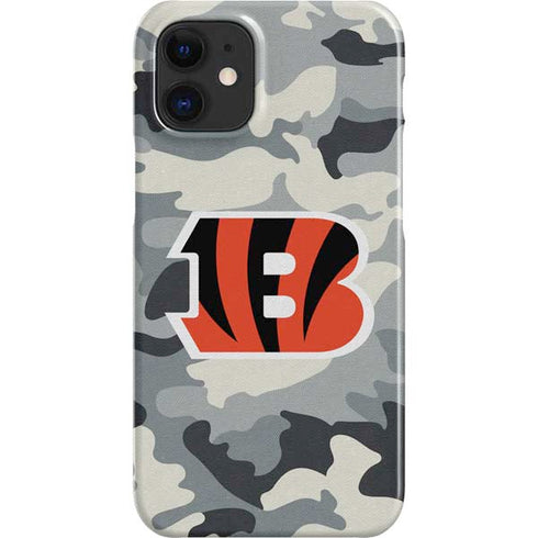 NFL Cincinnati Bengals Camo iPhone 12 Mini Lite Case