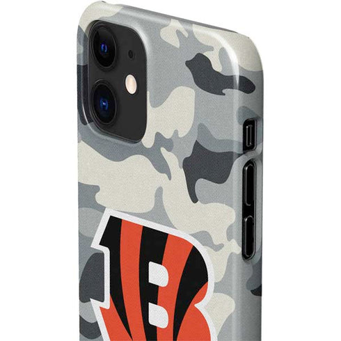 NFL Cincinnati Bengals Camo iPhone 12 Mini Lite Case