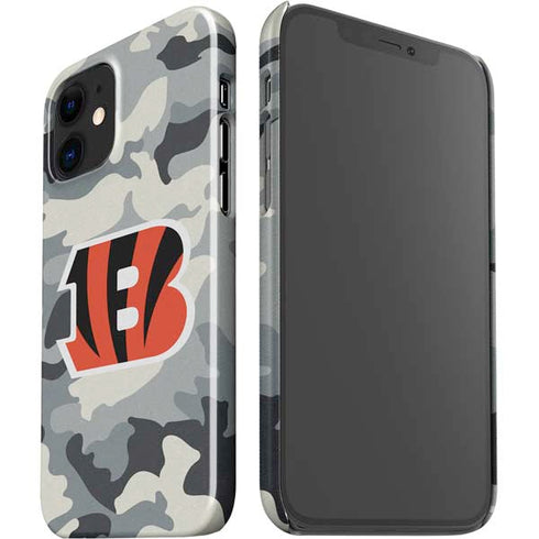 NFL Cincinnati Bengals Camo iPhone 12 Mini Lite Case