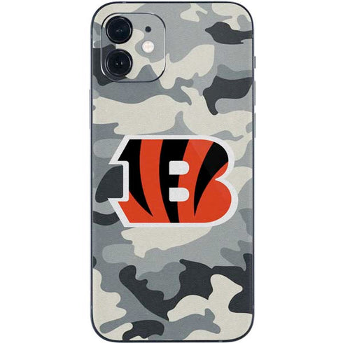 NFL Cincinnati Bengals Camo iPhone 12 Mini Skin