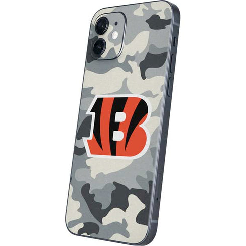 NFL Cincinnati Bengals Camo iPhone 12 Mini Skin