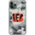NFL Cincinnati Bengals Camo iPhone 12 Pro Clear Case