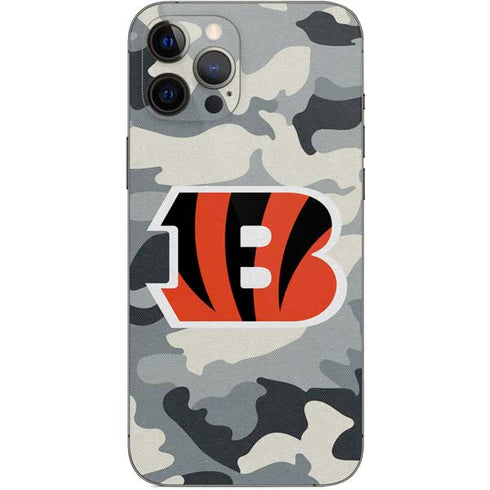 NFL Cincinnati Bengals Camo iPhone 12 Pro Max Skin
