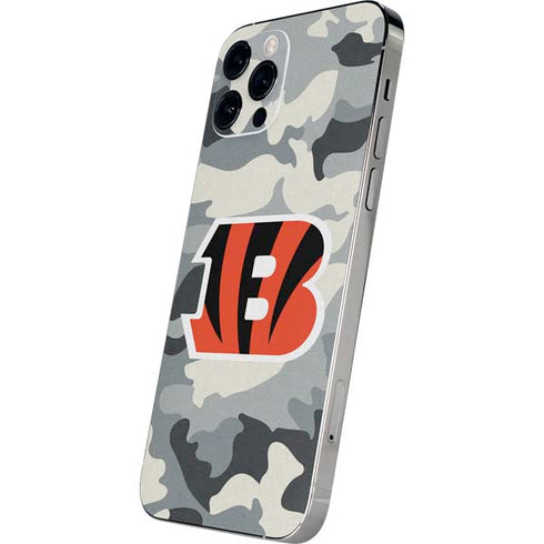 NFL Cincinnati Bengals Camo iPhone 12 Pro Max Skin