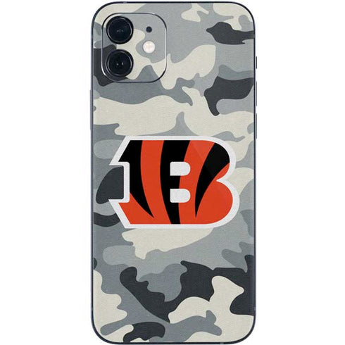 NFL Cincinnati Bengals Camo iPhone 12 Skin