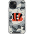 NFL Cincinnati Bengals Camo iPhone 13 Clear Case