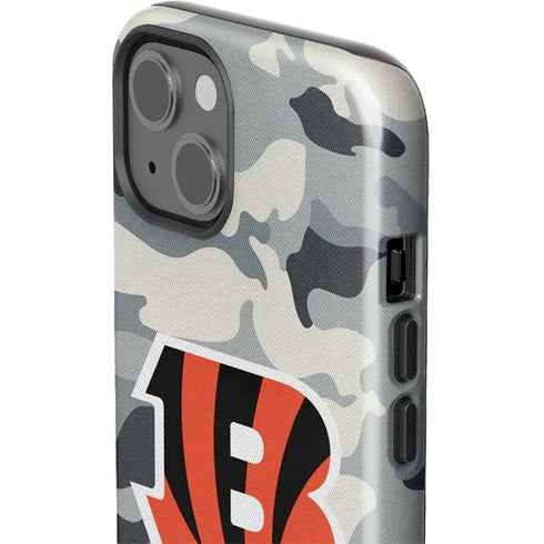 NFL Cincinnati Bengals Camo iPhone 13 Impact Case