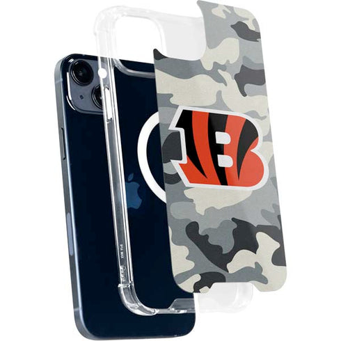 NFL Cincinnati Bengals Camo iPhone 13 MagSafe Case