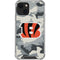 NFL Cincinnati Bengals Camo iPhone 13 Mini Clear Case