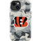 NFL Cincinnati Bengals Camo iPhone 15 Plus Impact Case