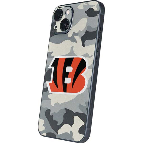 NFL Cincinnati Bengals Camo iPhone 14 Plus Skin