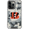 NFL Cincinnati Bengals Camo iPhone 15 Pro Clear Case