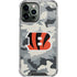 NFL Cincinnati Bengals Camo iPhone 14 Pro Max Clear Case
