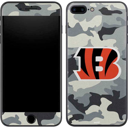 NFL Cincinnati Bengals Camo iPhone 8 Plus Skin