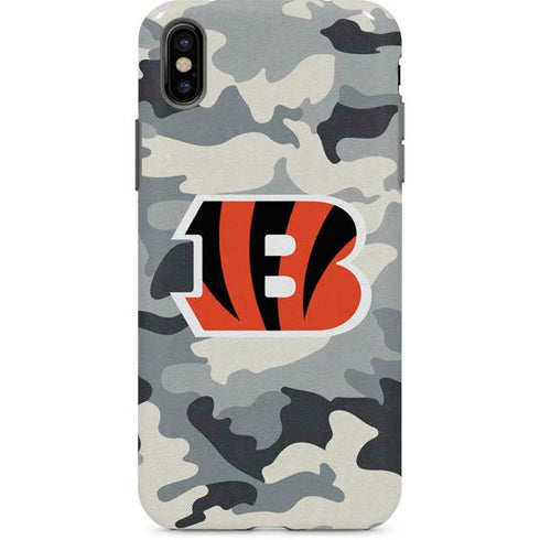 NFL Cincinnati Bengals Camo iPhone 8 Pro Case