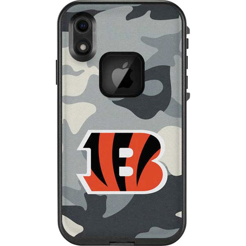 NFL Cincinnati Bengals Camo LifeProof Fre iPhone Skin