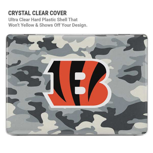 NFL Cincinnati Bengals Camo MacBook Air 15in (2023-2025) Case plus Skin