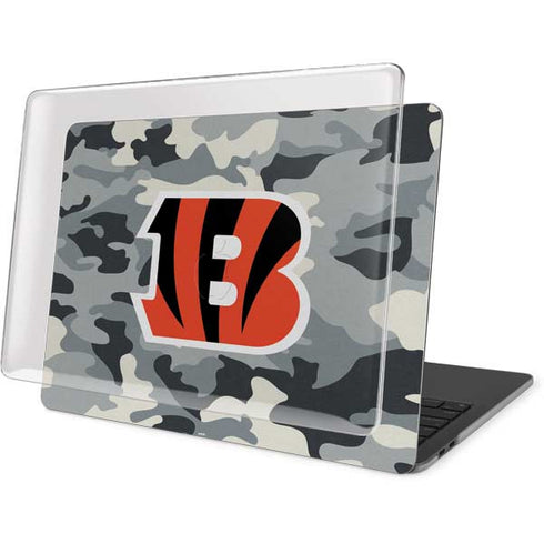 NFL Cincinnati Bengals Camo MacBook Pro 16in (2019-20) Case plus Skin