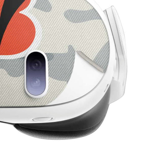 NFL Cincinnati Bengals Camo Meta Quest 3 Skin