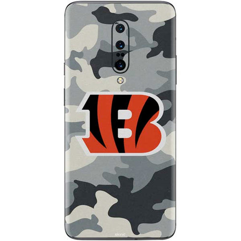 NFL Cincinnati Bengals Camo OnePlus 7 Pro Skin