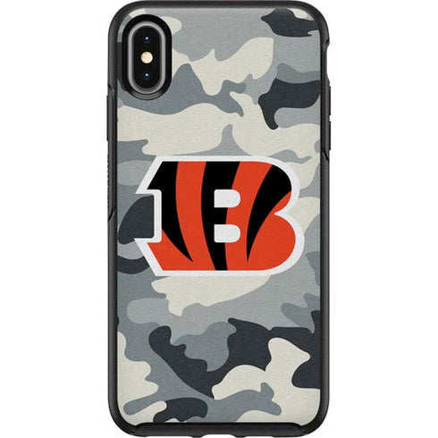 NFL Cincinnati Bengals Camo Otterbox Symmetry iPhone Skin