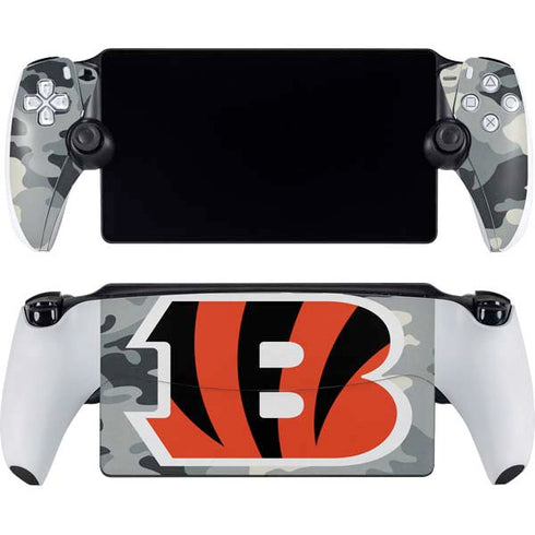 NFL Cincinnati Bengals Camo PlayStation Portal Remote Player Skin