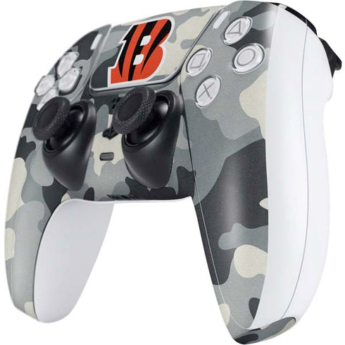 NFL Cincinnati Bengals Camo PS5 Controller Skin