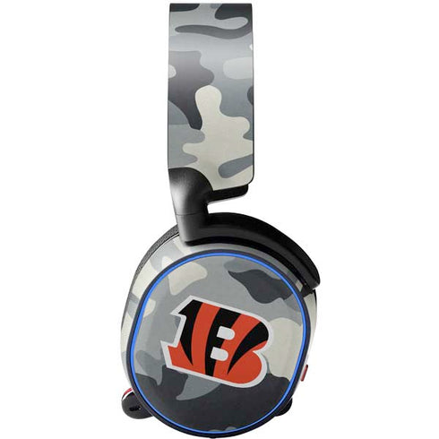 NFL Cincinnati Bengals Camo SteelSeries Arctis 5 Skin