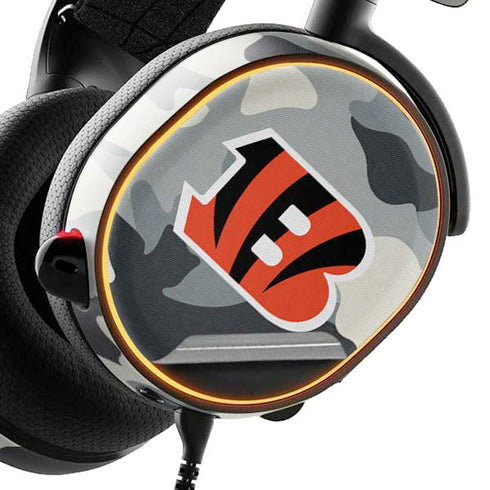 NFL Cincinnati Bengals Camo SteelSeries Arctis 5 Skin