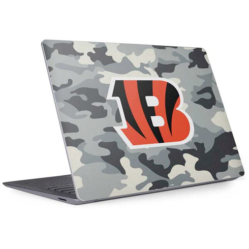NFL Cincinnati Bengals Camo Surface Laptop 3 13.5in Skin