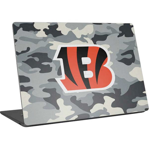 NFL Cincinnati Bengals Camo Surface Laptop 4 15in Skin