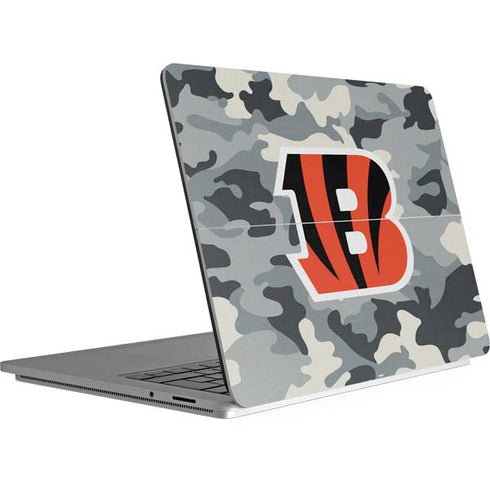 NFL Cincinnati Bengals Camo Surface Laptop Studio Skin