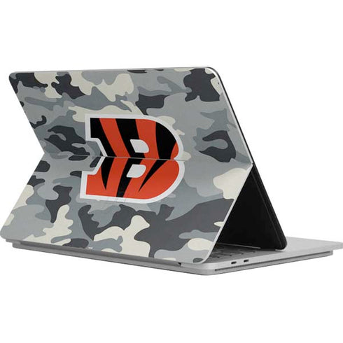 NFL Cincinnati Bengals Camo Surface Laptop Studio Skin