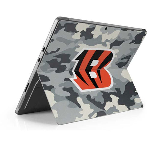NFL Cincinnati Bengals Camo Surface Pro 8 Skin