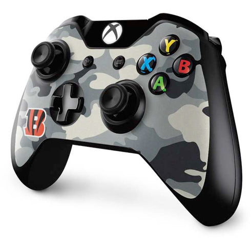 NFL Cincinnati Bengals Camo Xbox One Controller Skin