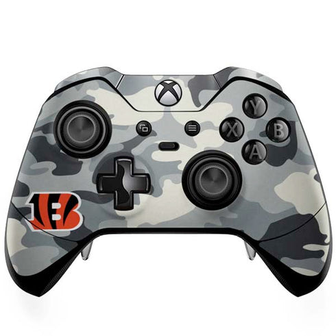 NFL Cincinnati Bengals Camo Xbox One Elite Controller Skin