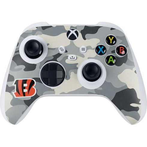NFL Cincinnati Bengals Camo Xbox Series S Controller Skin