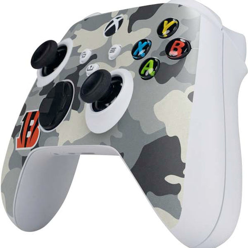 NFL Cincinnati Bengals Camo Xbox Series S Controller Skin