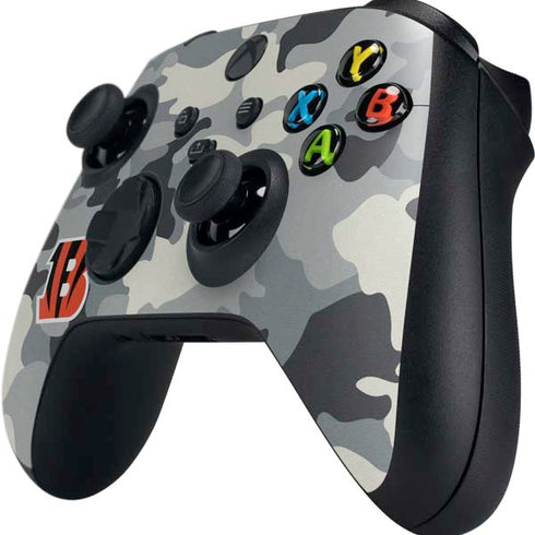 NFL Cincinnati Bengals Camo Xbox Series X Controller Skin
