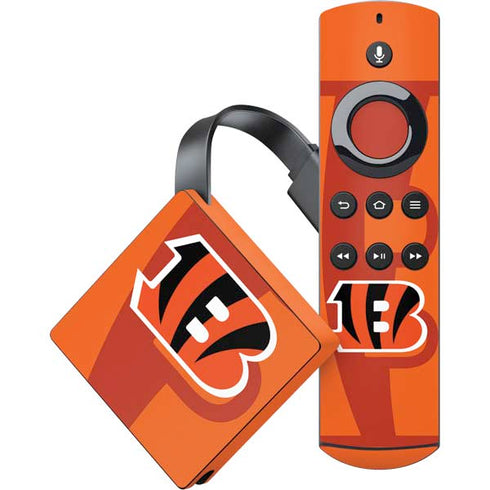 NFL Cincinnati Bengals Double Vision Amazon Fire TV Skin