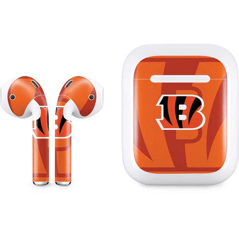 NFL Cincinnati Bengals Double Vision Apple AirPods Skin