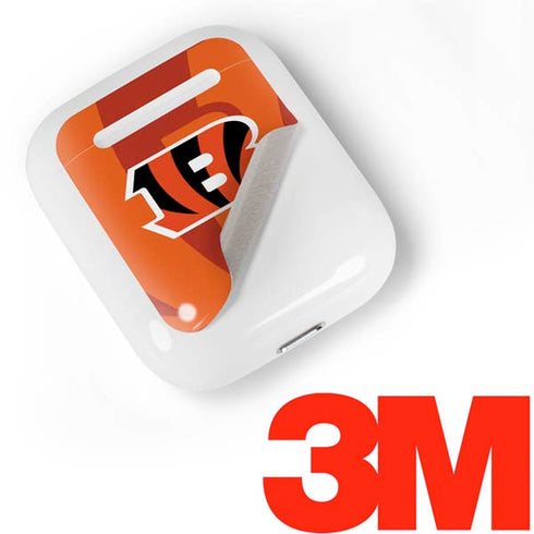 NFL Cincinnati Bengals Double Vision Apple AirPods Skin