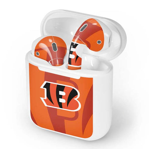 NFL Cincinnati Bengals Double Vision Apple AirPods Skin