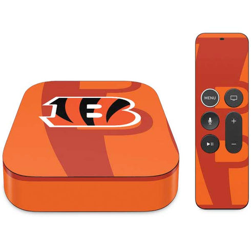 NFL Cincinnati Bengals Double Vision Apple TV Skin