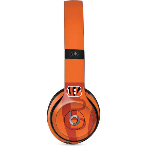 NFL Cincinnati Bengals Double Vision Beats Solo 2 Wired Skin